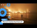 Michaela woont in de buurt van bosbranden