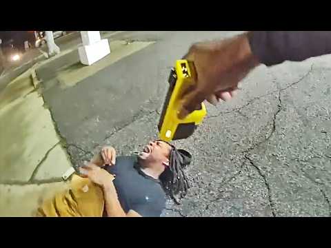 Convicted Felon Tased After Trying to Run From Atlanta Police