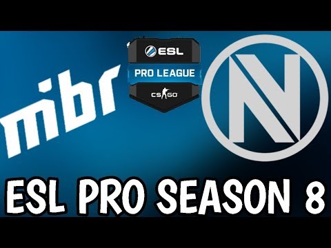 MIBR vs Envy ESL Pro League Season 8 Highlights CSGO - Train