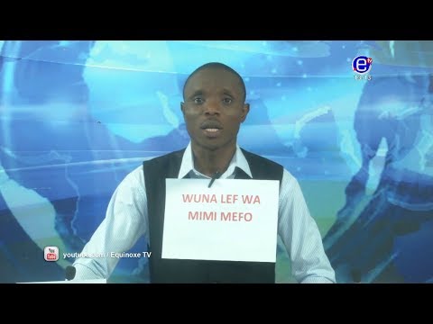 PIDGIN NEWS THURSDAY NOVEMBER 8th 2018 - EQUINOXE TV