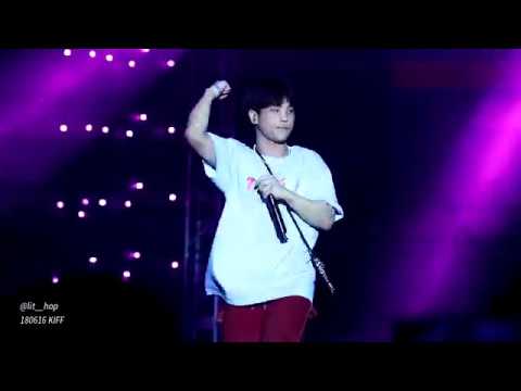 [FANCAM] 180616 빈첸 with 김하온, Webster B(이로한), Yenjamin(김윤호) - KIFF