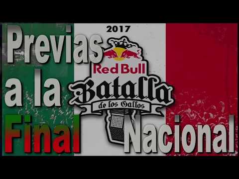 Previas a la Red Bull batalla de Gallos Nacional Mexico - 2017