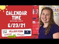 June 23 2021 Calendar Time Daily Math Learning Fun Learn At Home