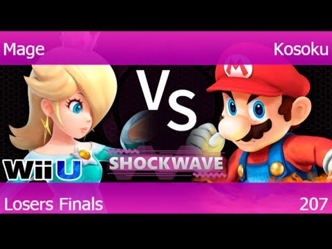 SW 207 - Mage (Rosalina) vs eLH | Kosoku (Mario) Losers Finals - Smash 4
