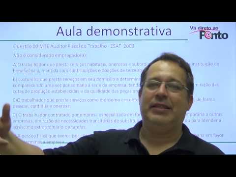 Noções de Direito do Trabalho para AFT - Aloizio Medeiros