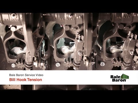 Marcrest Service Video - Bill Hook Tension