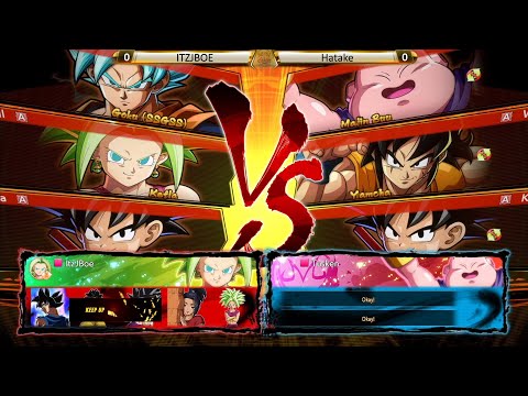 PS4 DBFZ - COM 25 - ITZJBOE vs Hatake [ Good Fun Set ]