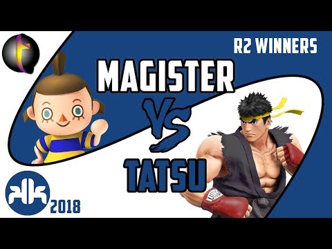 KKON18 Main Event: SSB Wii U - WR2 - Magister vs Tatsu