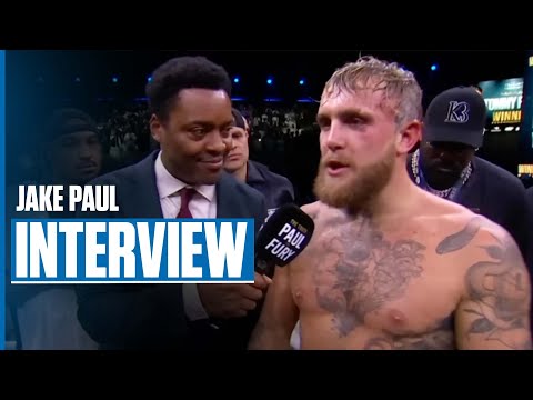 Jake Paul is Disappointed in Loss to Tommy Fury, Wants to Run it Back | POST-FIGHT INTERVIEW
