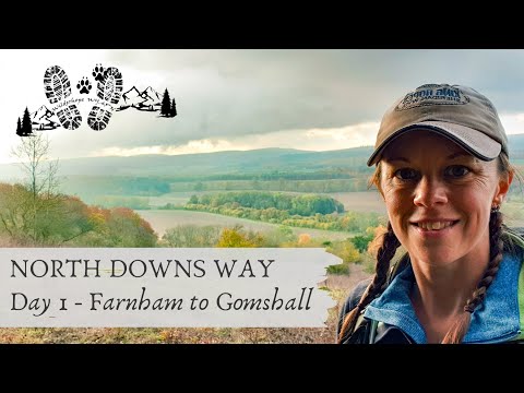 NORTH DOWNS WAY: Day 1 - Farnham to Gomshall