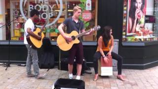 HEADWIRE - Busking in Town (With Leeds City Council)