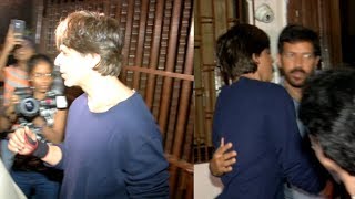 Shah Rukh Khan Spotted With Kabir Khan Outside His Office