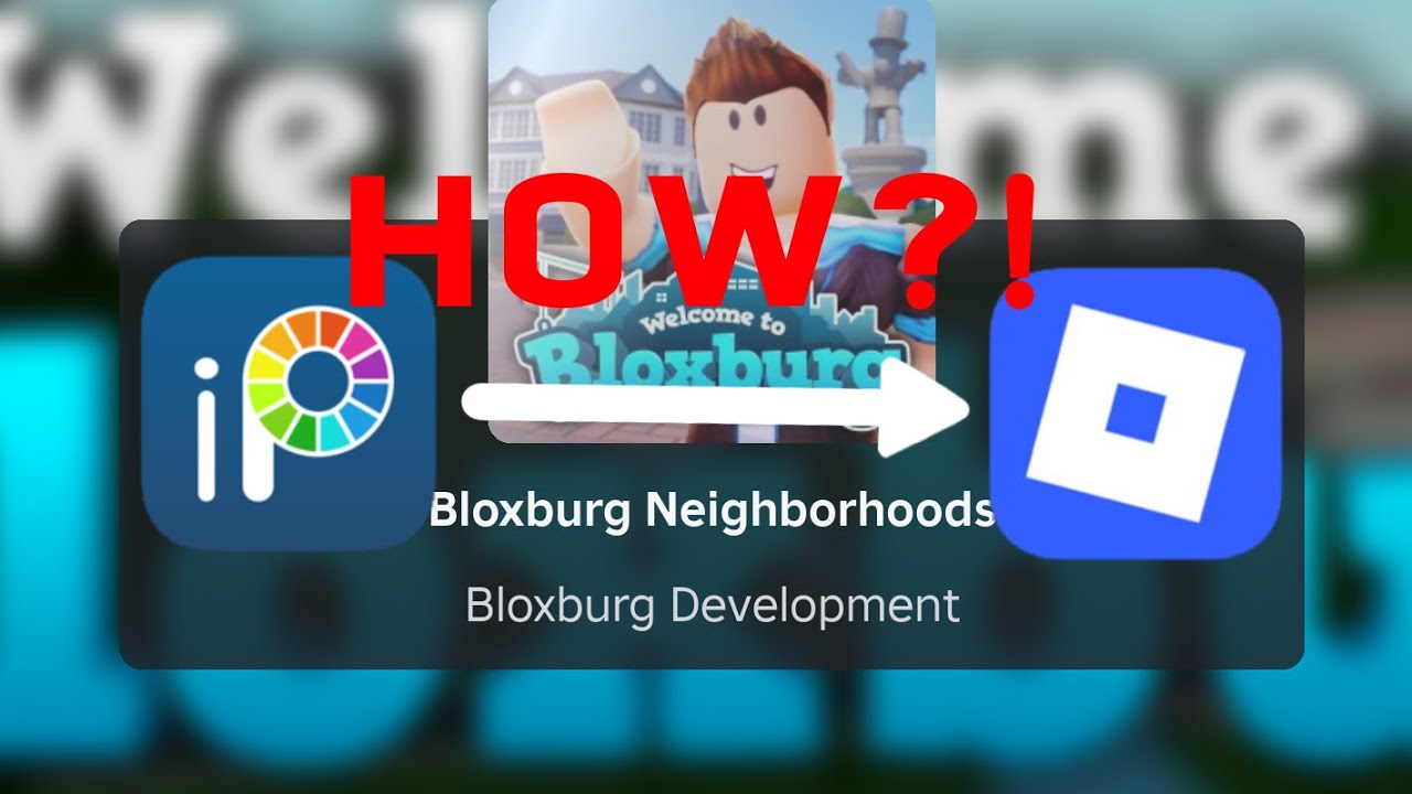 How To Create DECALS in Bloxburg MOBILE !! || Bloxburg Roblox || How To - Tutorial