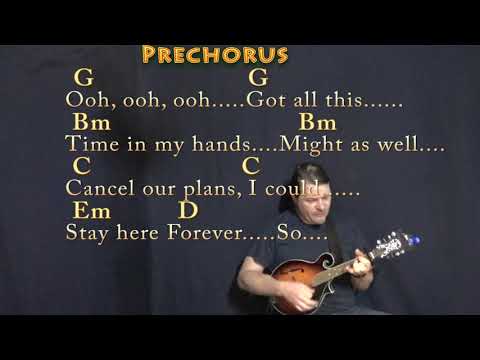 Stuck With U (Ariana Grande & Justin Bieber) Mandolin Cover Lesson - Chords/Lyrics - Capo 1st