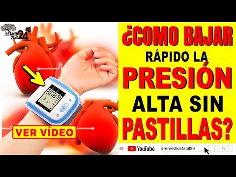 Cómo Bajar La Presión Alta Rápidamente Sin Pastillas