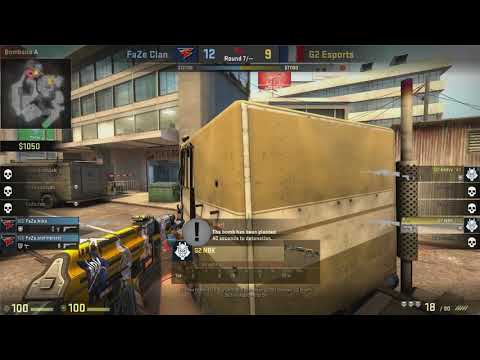 G2 NBK ACE vs FaZe Overpass @ ESL PRO LEAGUE 6 EUROPE