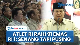 Kontingen Indonesia Raih 91 Emas SEA Games, Prabowo: Saya Senyum, Agak Pusing Juga Bonusnya Besar