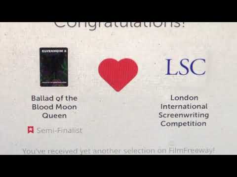 ANNOUNCEMENT : London International Screenwriting Competition