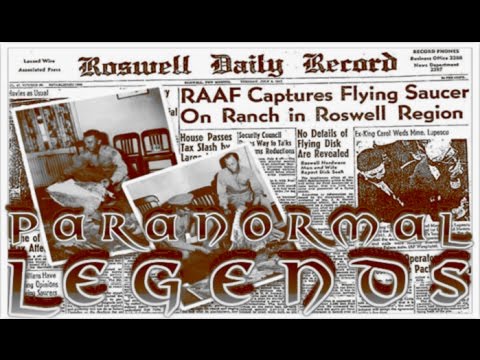 Roswell Flying Saucer Reports - Paranormal Legends