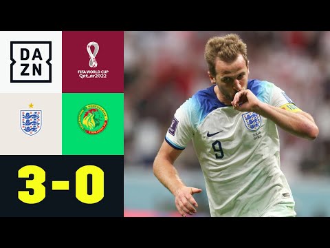 Kane beendet Torflaute! Three Lions bereit für Mbappé und Co: England - Senegal 3:0 | WM 2022 | DAZN