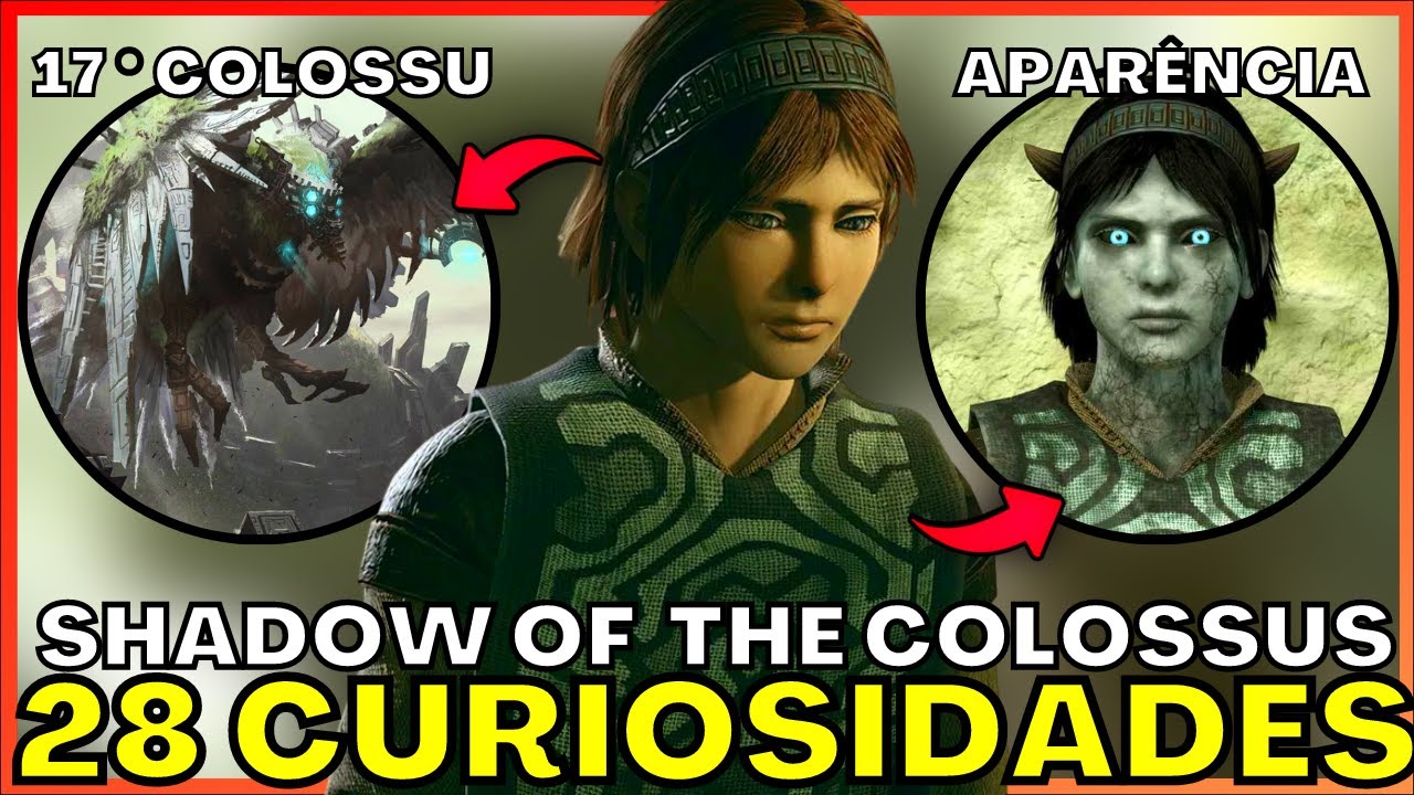 28 CURIOSIDADES QUE VOCÊ NÃO SABIA DE SHADOW OF THE COLOSSUS