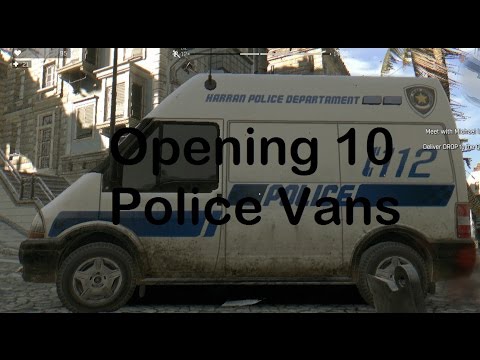 Dying Light - Opening 10 police vans at 50% story