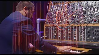 Video thumbnail for EMEAPP: KEITH EMERSON'S MOOG MODULAR SYNTH DEMO by EMEAPP