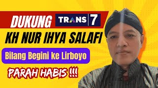 Download lagu KH. NUR IHYA SALAFI DEFENDS TRANS7, SAYING THIS TO LIRBOYO... IT'S BAD!!! mp3