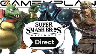 King K. Rool & Simon Belmont, Baby! Super Smash Bros. Ultimate Direct - DISCUSSION