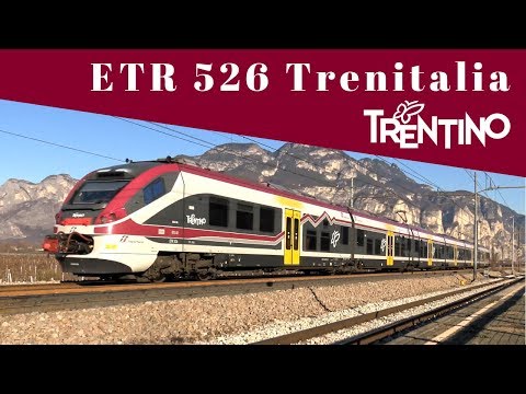 ETR 526 n.015 in transito presso San Michele all'Adige
