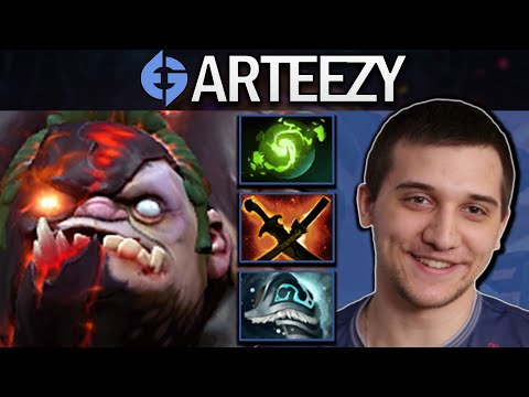 Pudge Dota 2 Gameplay EG.Arteezy with 23 Kills and Refresher #dota2 #dota2gameplay