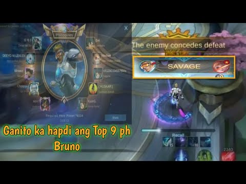 GAANO BA KA GALING MAG LARO ANG TOP PH BRUNO?