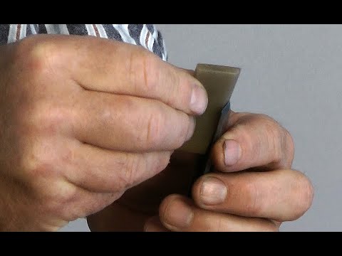 How to Sharpen Your V tool 7 - Sharpen the Keel