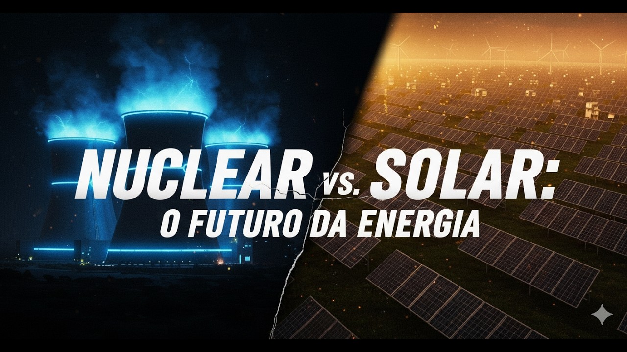 Energia Nuclear vs Energia Solar: Quem vai dominar?