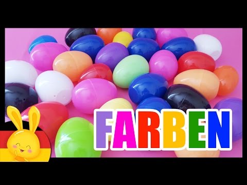 Farben lernen auf deutsch - Kinder Überraschung - unboxing - Titounis