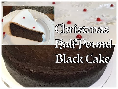 How to Marzipan and Ice a Christmas Black Cake (Barbados Style) Parts 2 & 3