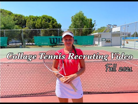 ANASTASIA TSOUCHNENKO || TENNIS RECRUITING VIDEO (fall 2021)