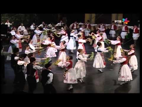 Ansambl VILA / Folk dance group VILA - Vojvodinom ravnom 2/2 (Backa) 2014