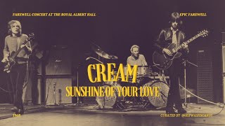 Cream’s Epic Farewell: “Sunshine of Your Love” Live in 1968 🎸🔥