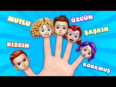 Mutlu Parmak Neredesin? - Parmak Ailesi Duygular | Eğlenceli ve Eğitici Çocuk ve Bebek Şarkısı