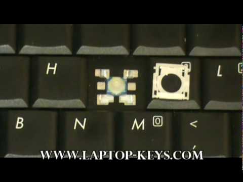 Replacement Keyboard Key HP Compaq Repair Guide