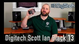 Video thumbnail for Digitech Scott Ian Signature Series Black-13 by Cryptic Mask Guitar
