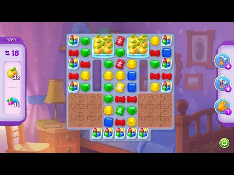 Homescapes Level 9729 No Boosters Gameplay