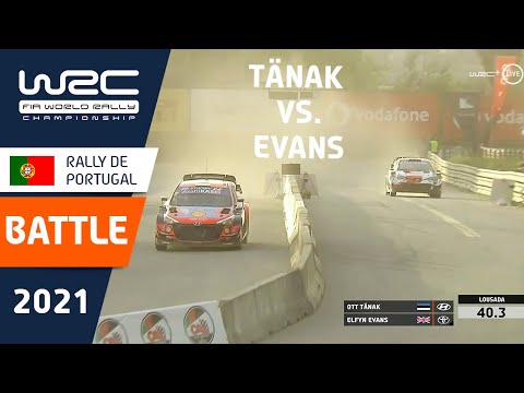 Tänak VS. Evans - SS8 - WRC Vodafone Rally de Portugal 2021