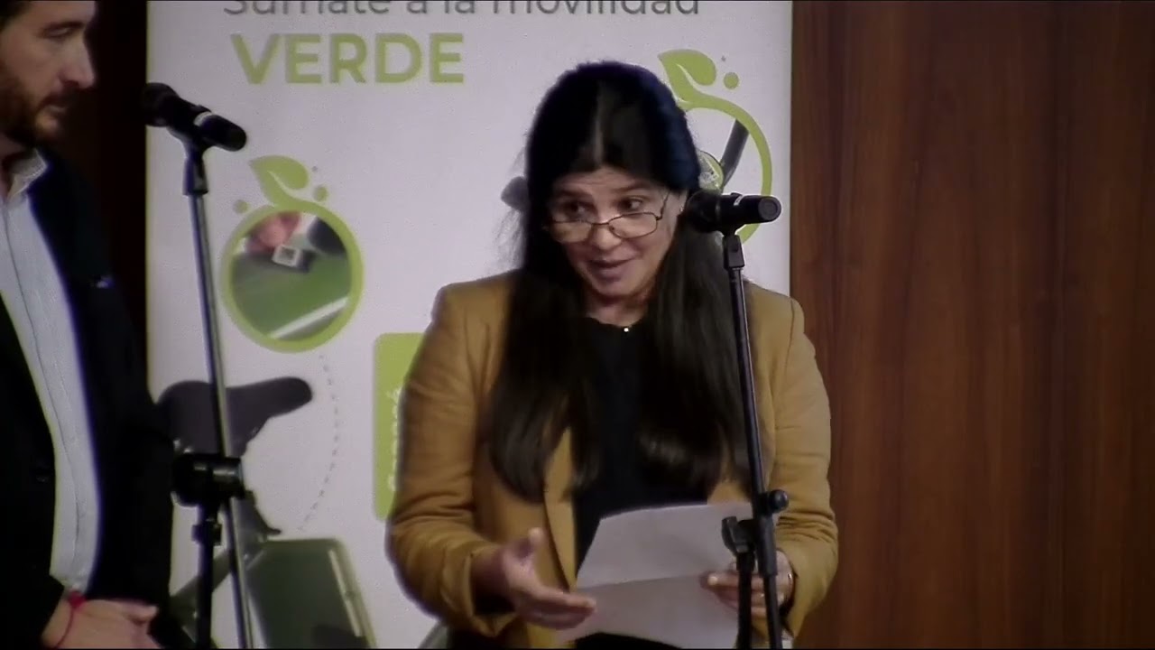 Reconocimiento por parte de la Directora Nacional de Energía, por Arianna Spinelli.