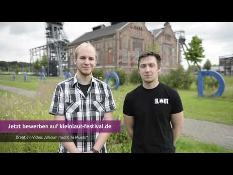 Bewerbungsstart kleinLAUT Festival 2016 - Wir freuen uns auf eure Bewerbungen!