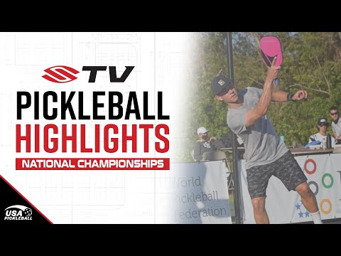 Callan Dawson Splitting Opponents Pickleball Highlight - USA Pickleball National Championships