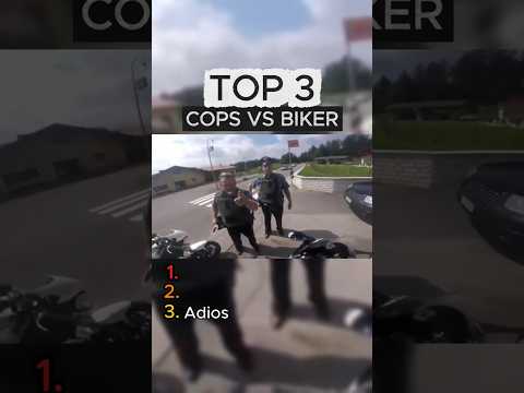 Police vs biker rank #bikerlife #copsvsbiker