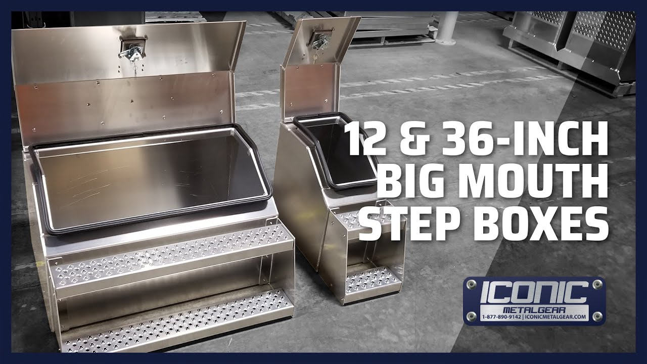 PRODUCT TOUR: 12 & 36-Inch Big Mouth Semi Truck Step Boxes