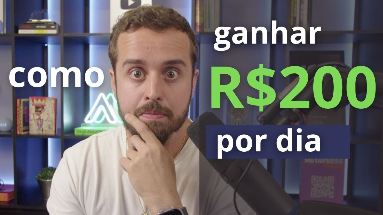 COMO GANHAR R$ 200 POR DIA SEM PRECISAR TRABALHAR UM MINUTO A MAIS!